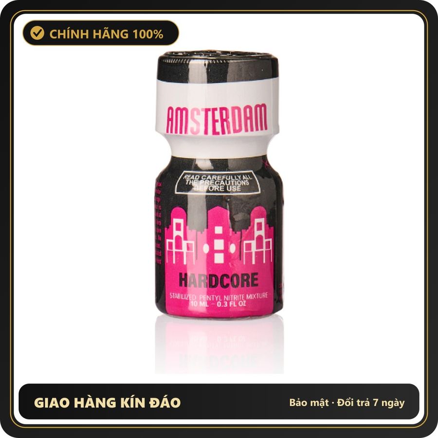 Nước Hoa Hít Tạo Hưng Phấn Cho Hai Người Hardcore Brain Drain in Amsterdam Poppers Combo - Snapshop Chính Hãng