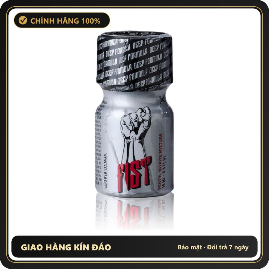 Popper Chính Hãng Tăng Cảm Xúc Cho Cuộc Yêu Fist Pentyl Deep Formula Poppers 10ml - Snapshop Chính Hãng