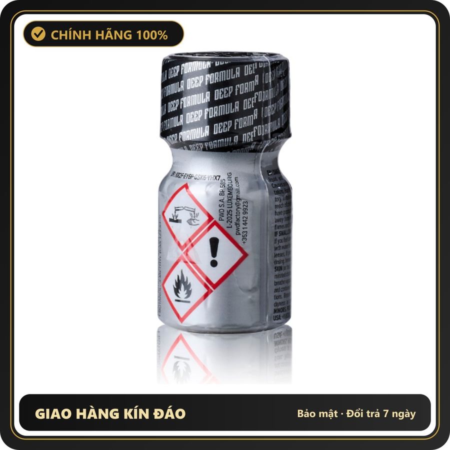 Tinh Dầu Hít Thư Giãn Dành Cho Người Lớn Fist Pentyl Deep Formula Poppers 10ml - Snapshop Chính Hãng