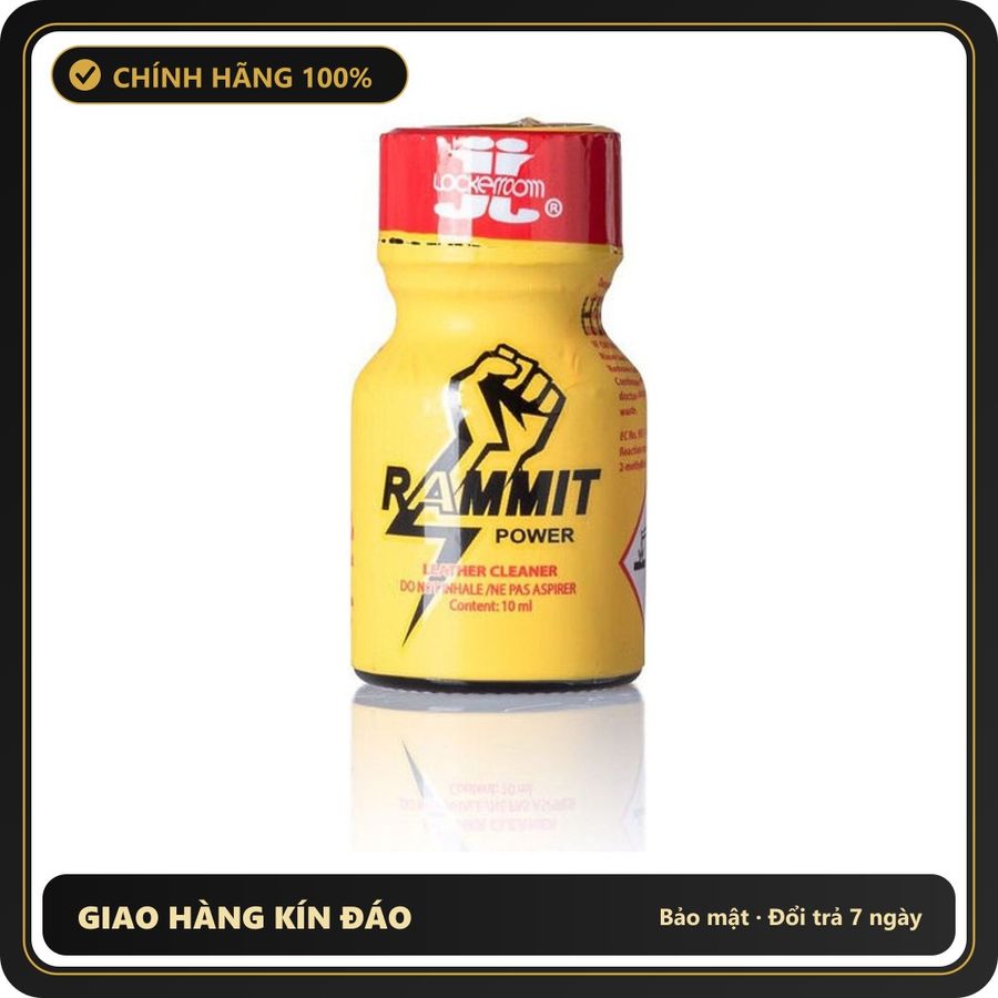 Popper Chính Hãng Tăng Cảm Xúc Cho Cuộc Yêu Rammit Power Poppers 10ml - Snapshop Chính Hãng