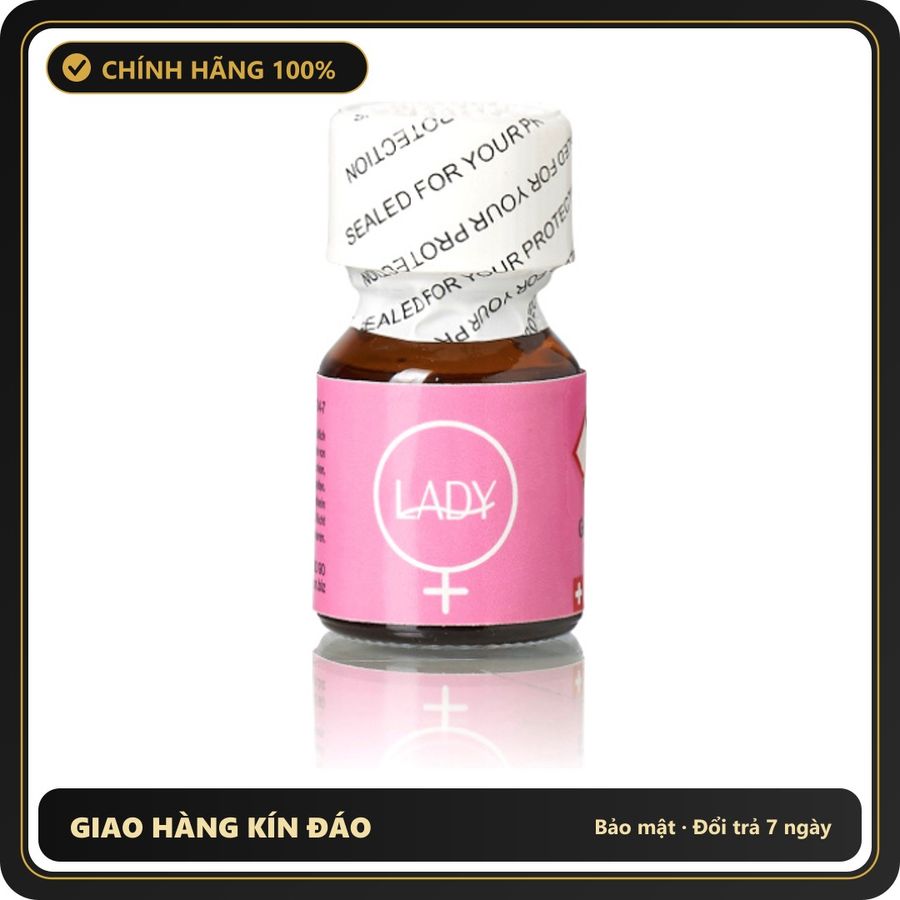 Popper Chính Hãng Tăng Cảm Xúc Cho Cuộc Yêu LADY Poppers 10ml - Snapshop Chính Hãng