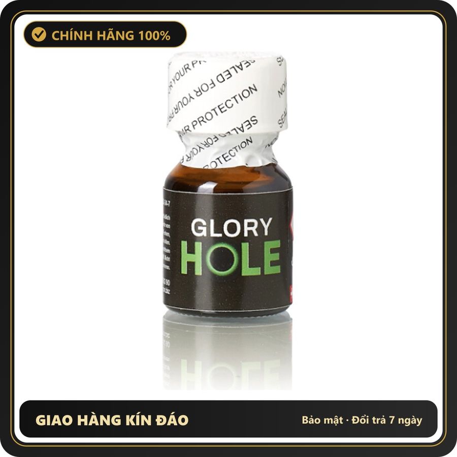 Popper Chính Hãng Tăng Cảm Xúc Cho Cuộc Yêu GLORY HOLE Poppers 10ml - Snapshop Chính Hãng