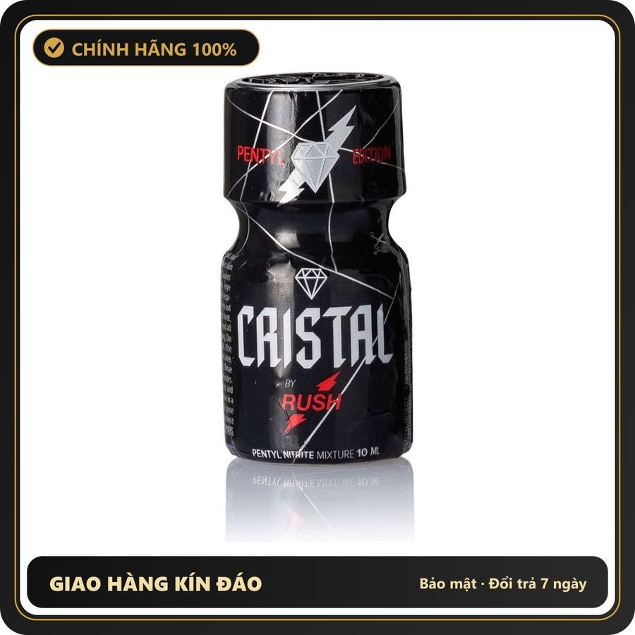 Popper Chính Hãng Tăng Cảm Xúc Cho Cuộc Yêu Cristal Poppers 10ml - Snapshop Chính Hãng