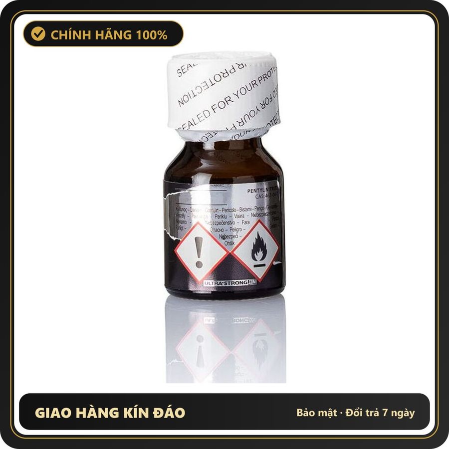 Tinh Dầu Hít Thư Giãn Dành Cho Người Lớn Black Tiger Silver Poppers 10ml - Snapshop Chính Hãng