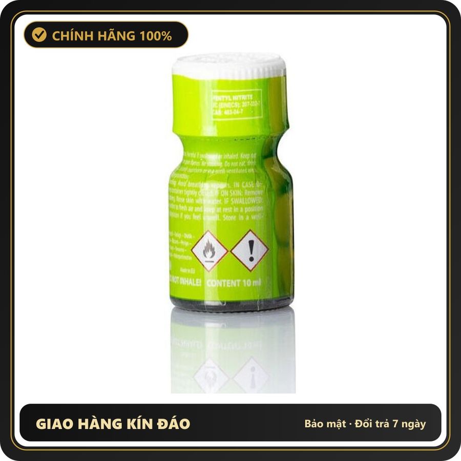 Tinh Dầu Hít Thư Giãn Dành Cho Người Lớn Hulk Ultra Strong Poppers 10ml - Snapshop Chính Hãng