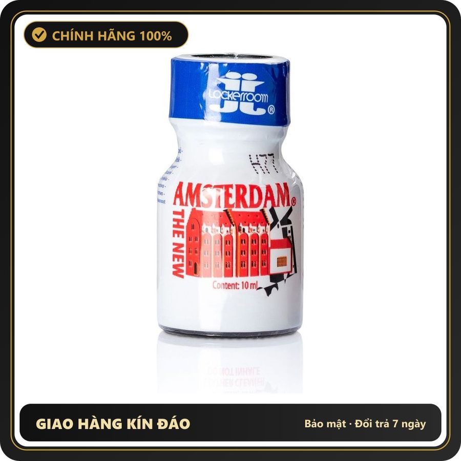 Popper Chính Hãng Tăng Cảm Xúc Cho Cuộc Yêu The New Amsterdam Poppers 10ml in the Revised Canadian Pentyl Formula - Snapshop Chính Hãng