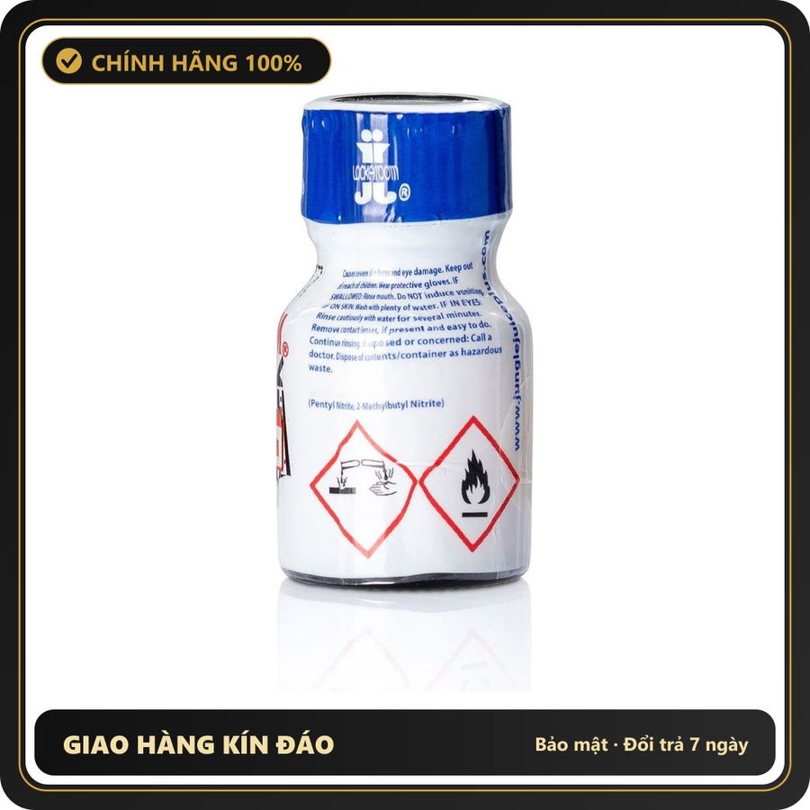 Tinh Dầu Hít Thư Giãn Dành Cho Người Lớn The New Amsterdam Poppers 10ml in the Revised Canadian Pentyl Formula - Snapshop Chính Hãng