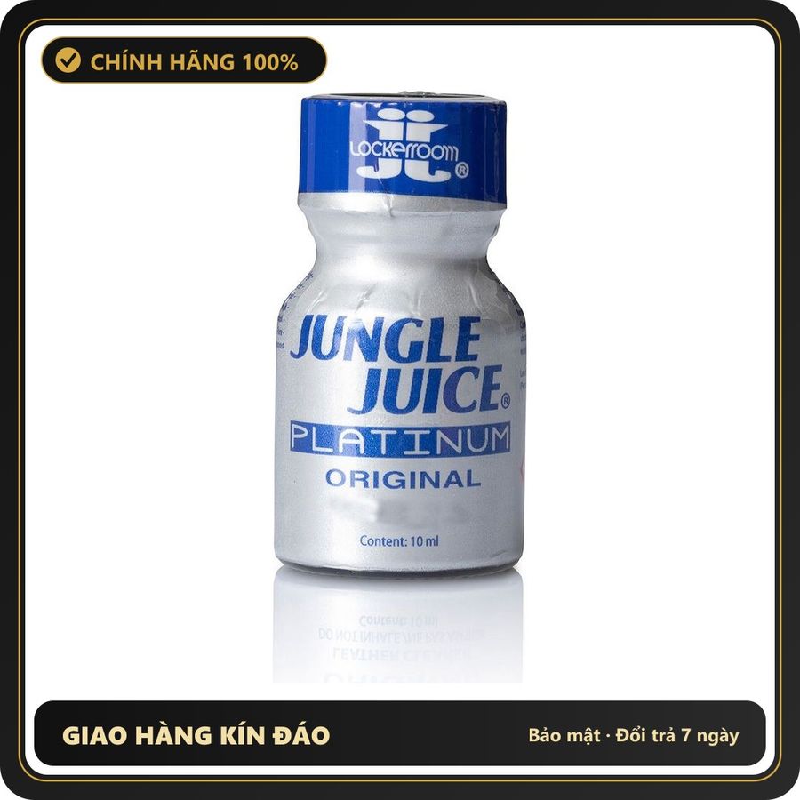 Popper Chính Hãng Tăng Cảm Xúc Cho Cuộc Yêu Jungle Juice Platinum 10ml Poppers - Snapshop Chính Hãng