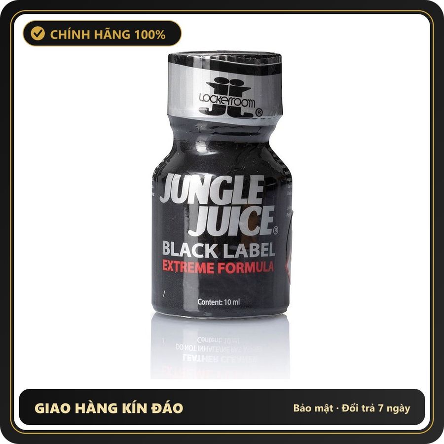 Popper Chính Hãng Tăng Cảm Xúc Cho Cuộc Yêu Popper Jungle Juice Black Label Extreme Formula 10ml - Snapshop Chính Hãng