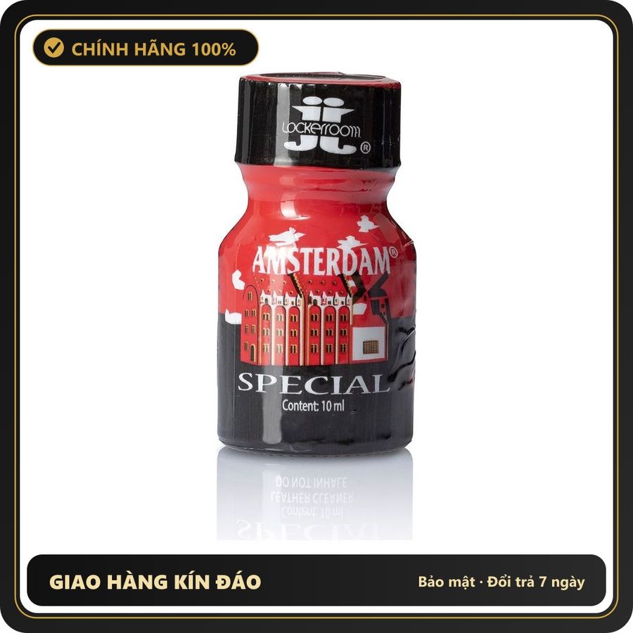 Popper Chính Hãng Tăng Cảm Xúc Cho Cuộc Yêu Amsterdam Special 10ml Poppers - Snapshop Chính Hãng