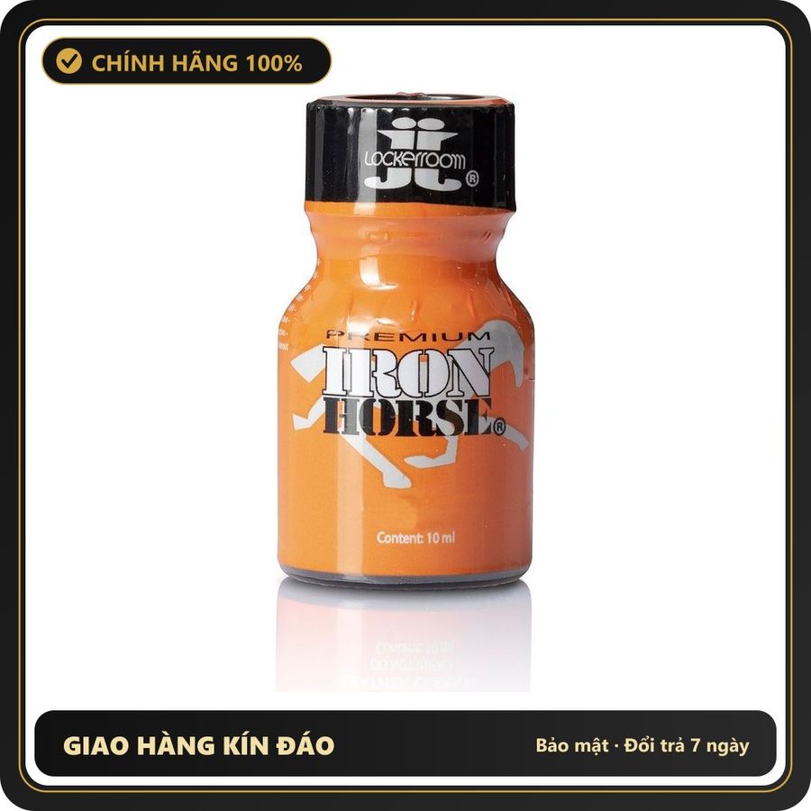 Popper Chính Hãng Tăng Cảm Xúc Cho Cuộc Yêu Popper Iron Horse 10ml - Snapshop Chính Hãng