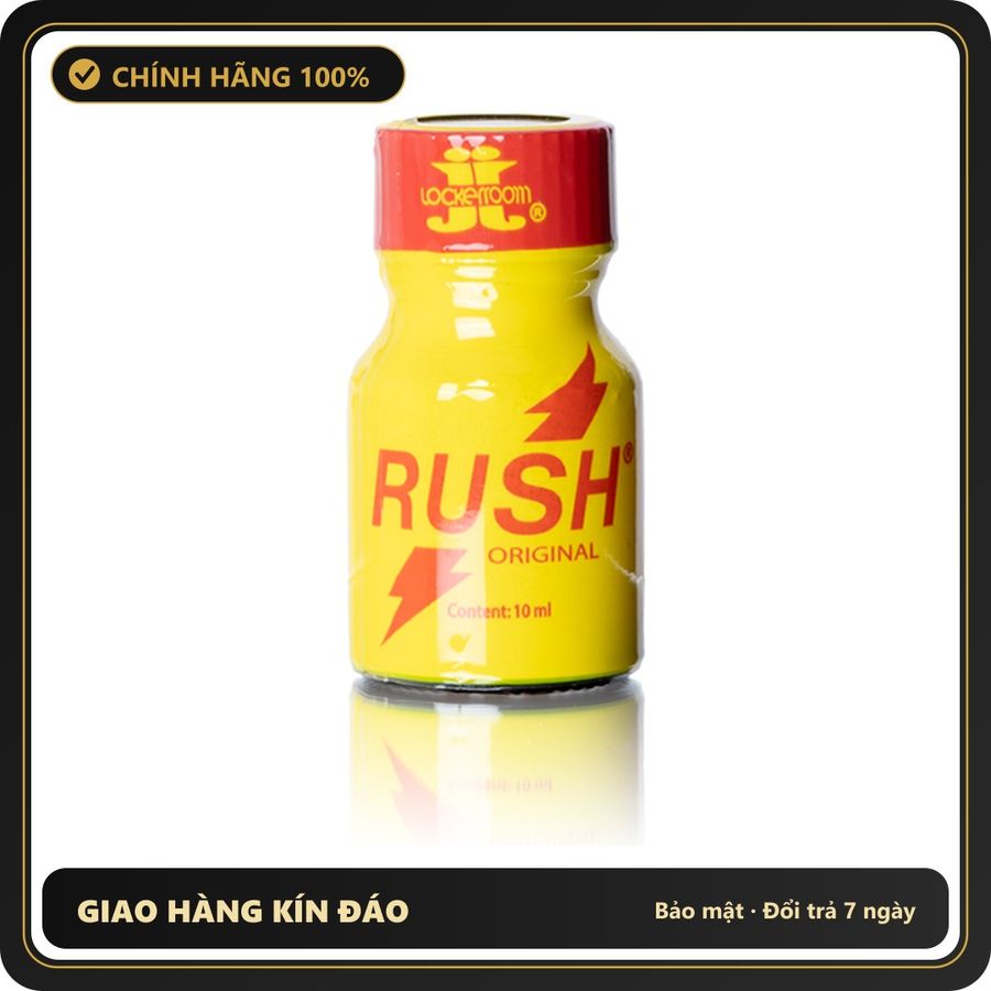 Popper Chính Hãng Tăng Cảm Xúc Cho Cuộc Yêu Rush Original Special EU Formula 10ml Poppers - Snapshop Chính Hãng