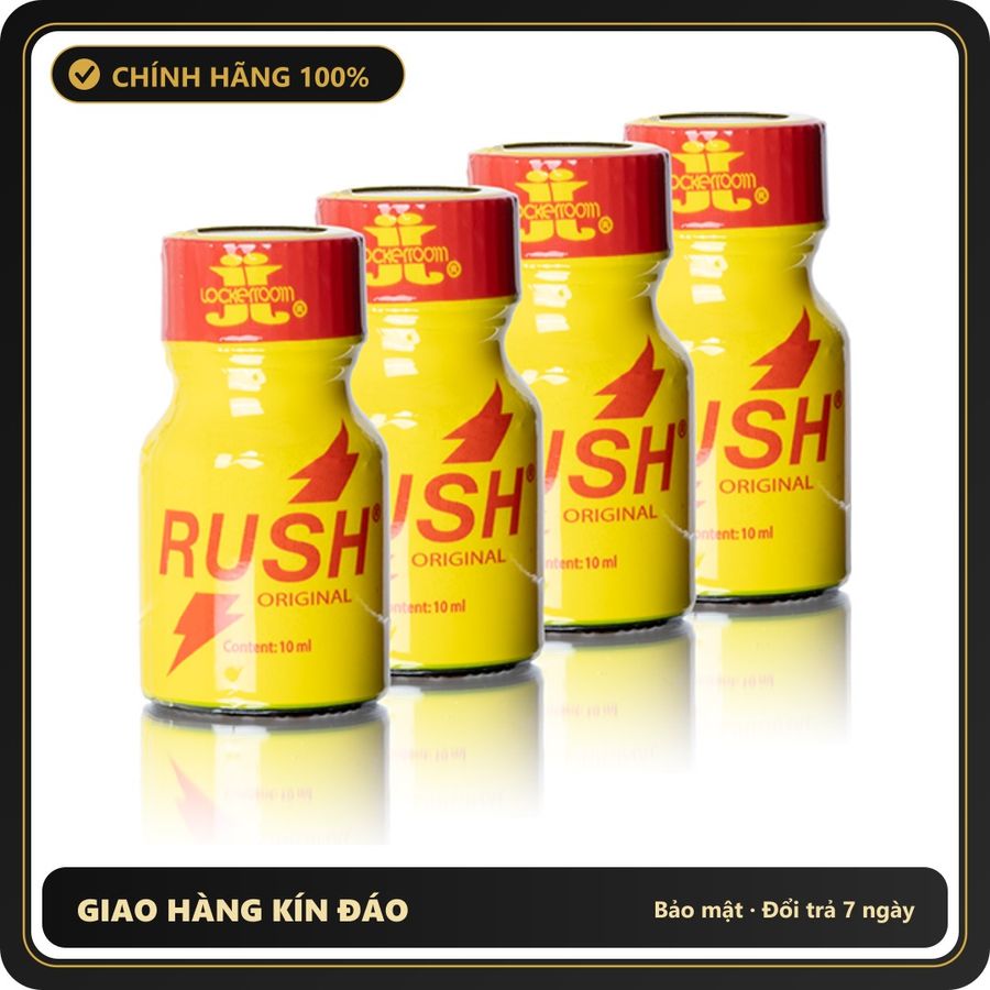 Popper Chính Hãng Tăng Cảm Xúc Cho Cuộc Yêu Popper Rush Original 10ml Combo 3x1 free - Snapshop Chính Hãng