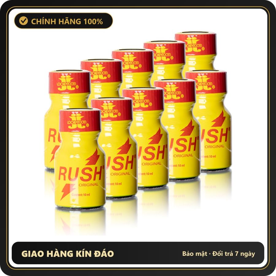Popper Chính Hãng Tăng Cảm Xúc Cho Cuộc Yêu Popper Rush 10ml Combo 10x - Snapshop Chính Hãng