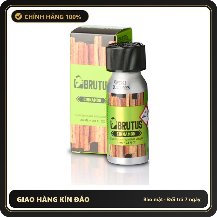 Tinh Dầu Hít Thư Giãn Dành Cho Người Lớn Brutus Xtra Ultimate Poppers Tasting Combo 24ml - Snapshop Chính Hãng