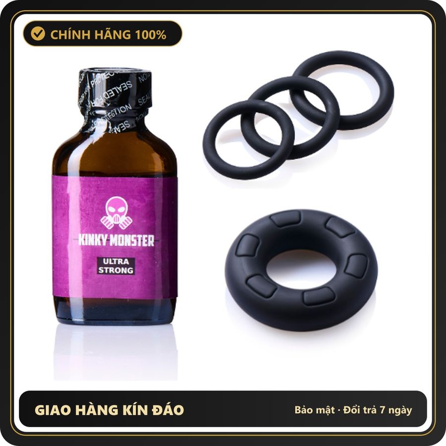Popper Chính Hãng Tăng Cảm Xúc Cho Cuộc Yêu Popper Kinky Monster Dungeon Combo - Snapshop Chính Hãng