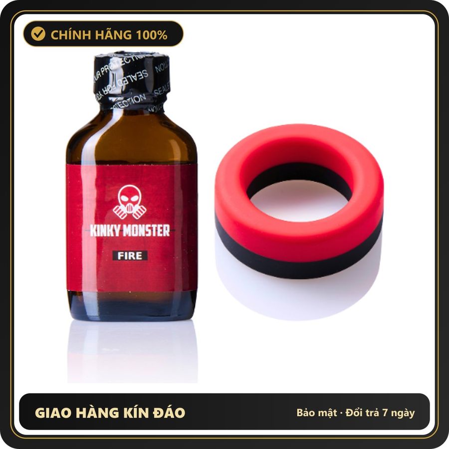 Popper Chính Hãng Tăng Cảm Xúc Cho Cuộc Yêu Popper Kinky Monster Sling Combo - Snapshop Chính Hãng