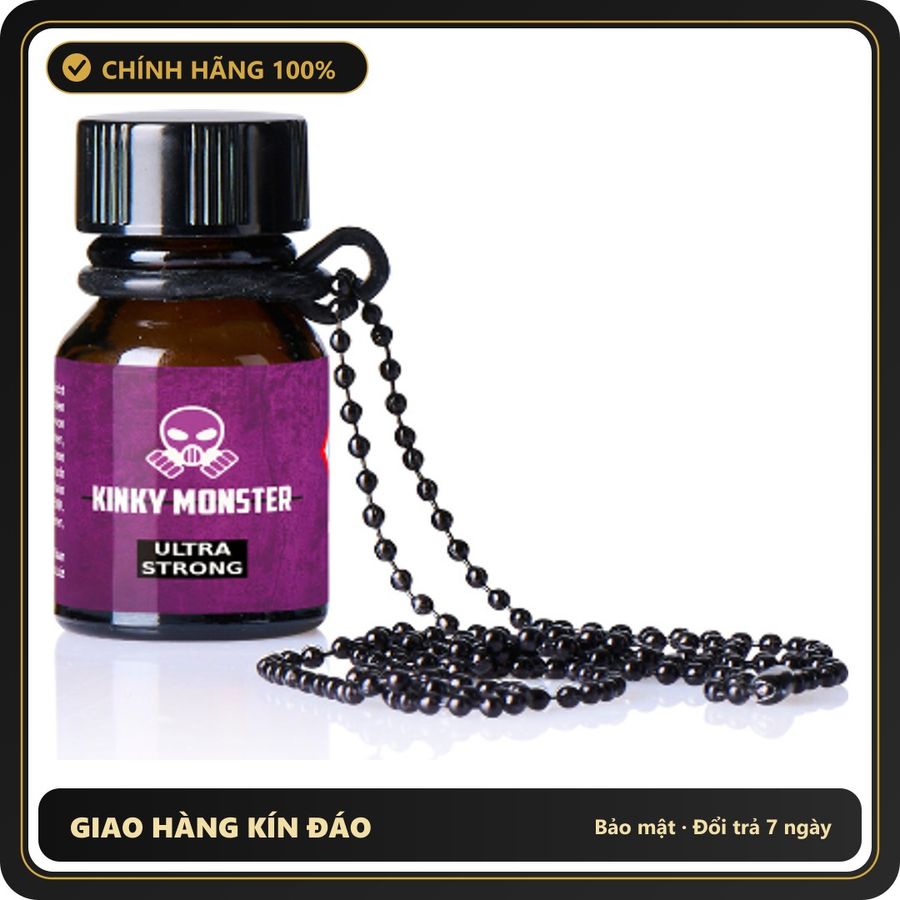 Popper Chính Hãng Tăng Cảm Xúc Cho Cuộc Yêu Poppers TO GO Kinky Monster Combo with necklace - Snapshop Chính Hãng