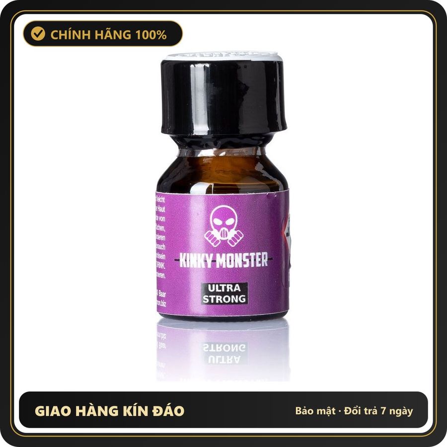 Tinh Dầu Hít Thư Giãn Dành Cho Người Lớn Poppers TO GO Kinky Monster Combo with necklace - Snapshop Chính Hãng