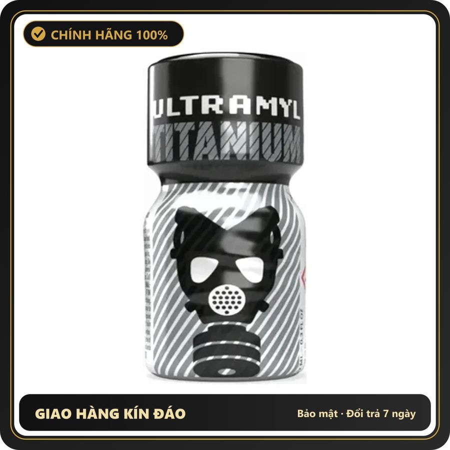 Popper Chính Hãng Tăng Cảm Xúc Cho Cuộc Yêu Popper Ultramyl Titanium 10ml - Snapshop Chính Hãng