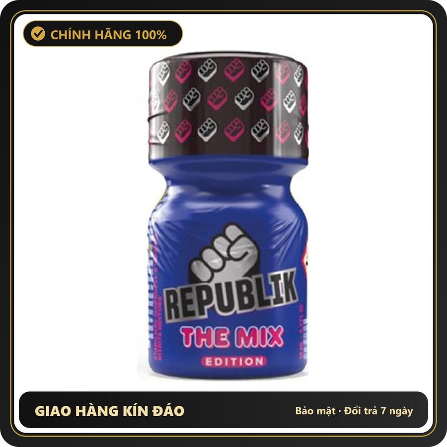 Popper Chính Hãng Tăng Cảm Xúc Cho Cuộc Yêu Popper Republik The Mix 10ml - Snapshop Chính Hãng