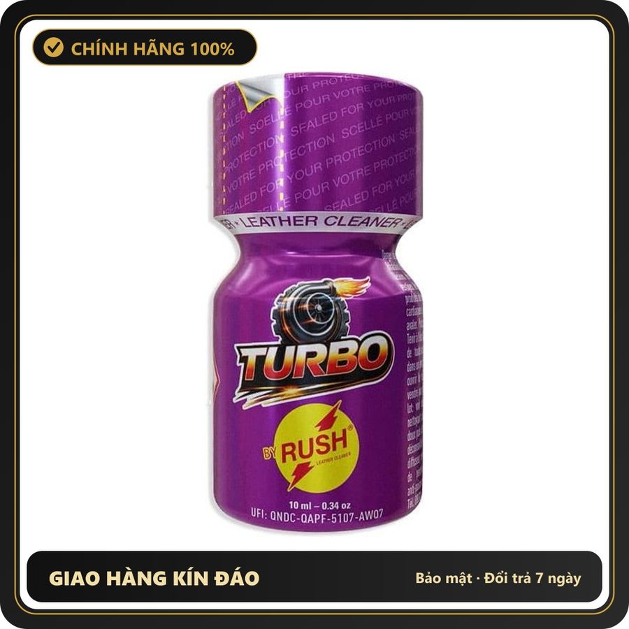 Popper Chính Hãng Tăng Cảm Xúc Cho Cuộc Yêu Popper Turbo Rush Pentyl 10ml - Snapshop Chính Hãng