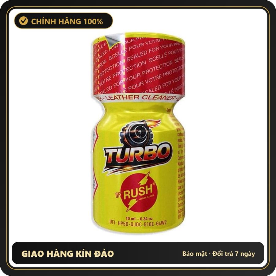Popper Chính Hãng Tăng Cảm Xúc Cho Cuộc Yêu Popper Turbo Rush Propyl 10ml - Snapshop Chính Hãng