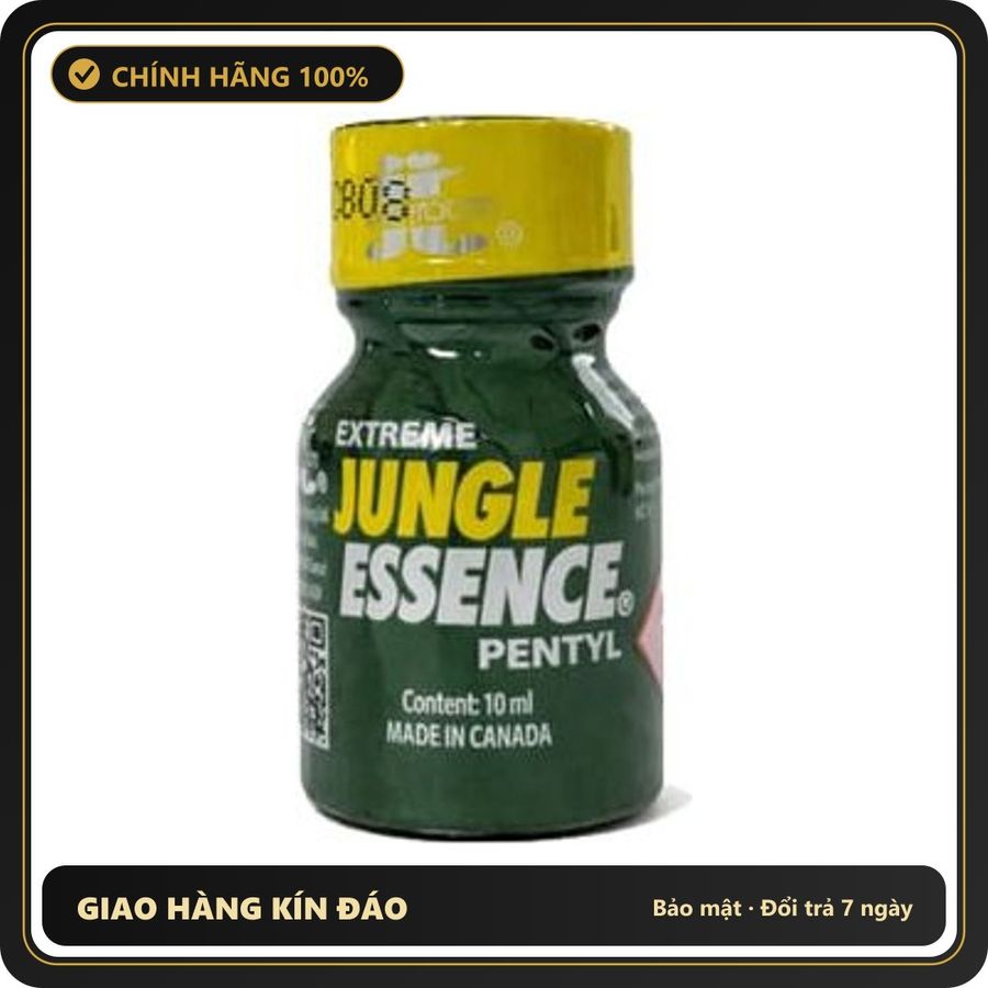 Popper Chính Hãng Tăng Cảm Xúc Cho Cuộc Yêu Popper Jungle Essence Extreme Pentyl 10ml (JJ) - Snapshop Chính Hãng