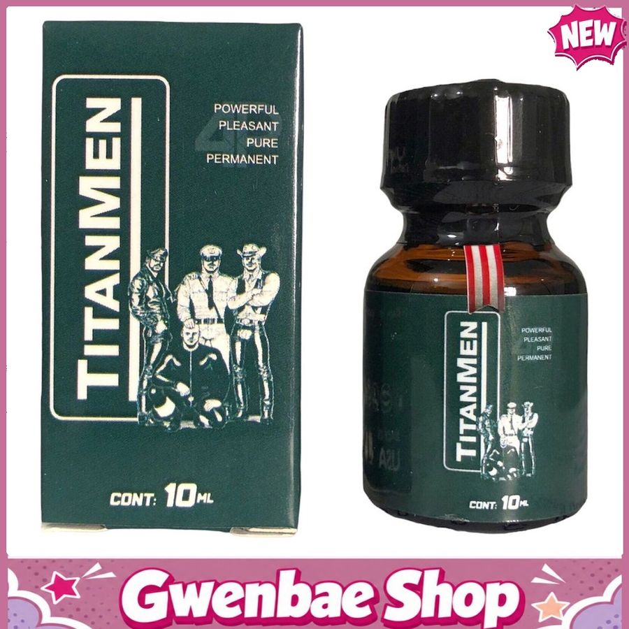 Chai Hít Tăng Khoái Cảm Kích Thích Bao Phê Popper Titanmen hương thơm 10ml - Gwenshop Chính Hãng
