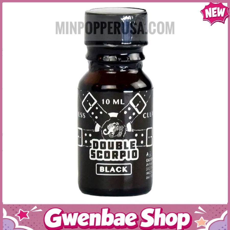 Chai Hít Tăng Khoái Cảm Kích Thích Bao Phê Popper Double Scorpio Black 10ml chính hãng (USA) - Gwenshop Chính Hãng