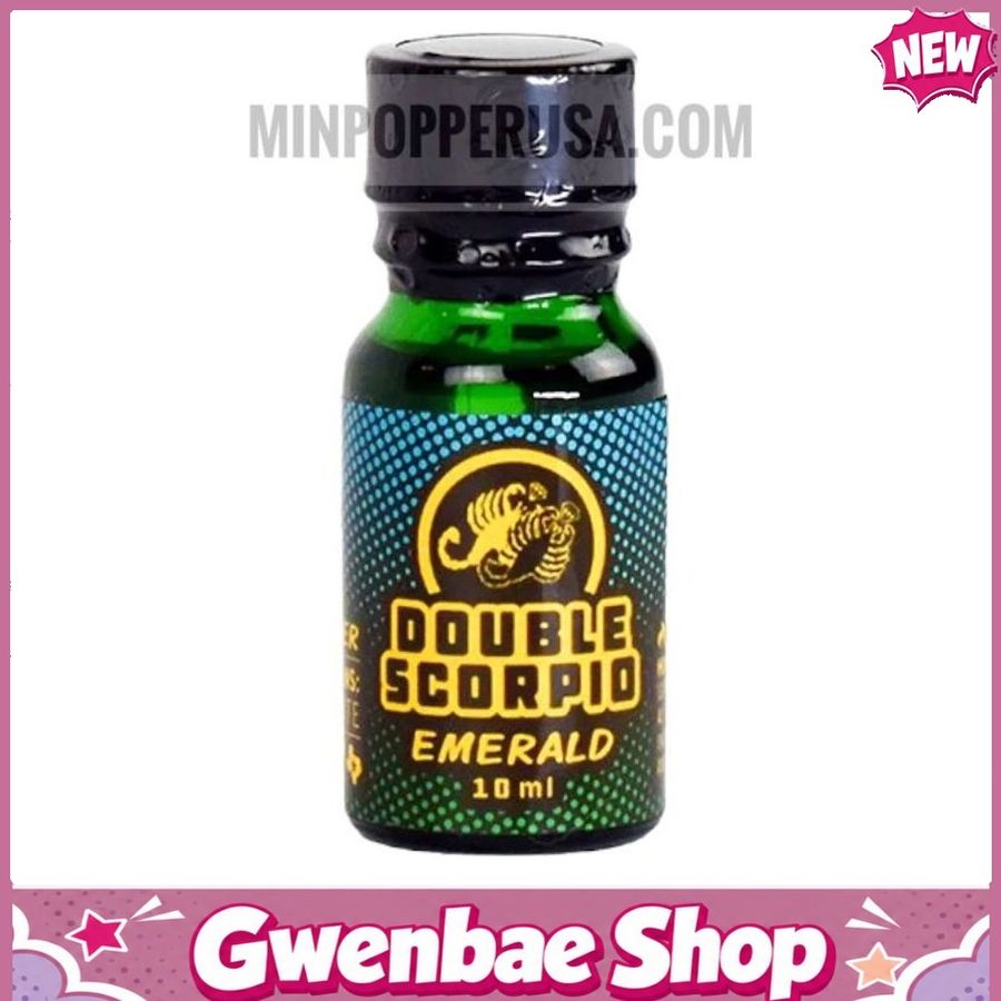 Chai Hít Tăng Khoái Cảm Kích Thích Bao Phê Popper Double Scorpio Emerald 10ml chính hãng (USA) - Gwenshop Chính Hãng