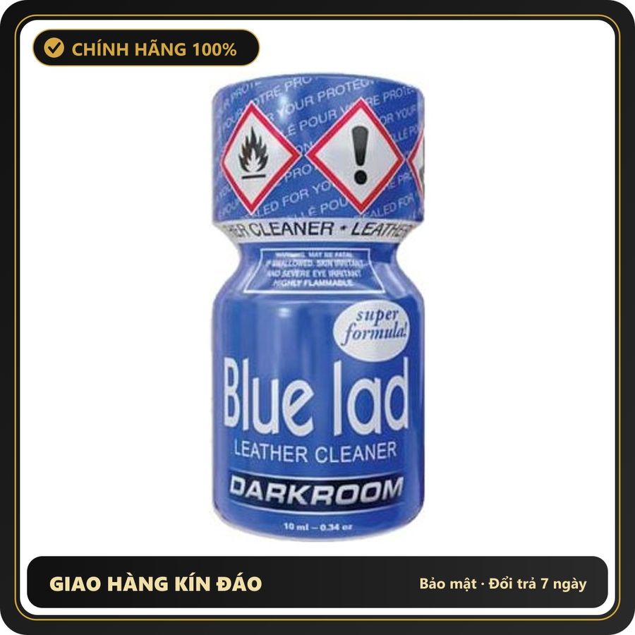 Popper Chính Hãng Tăng Cảm Xúc Cho Cuộc Yêu Popper Blue Lad Darkroom 10ml - Snapshop Chính Hãng