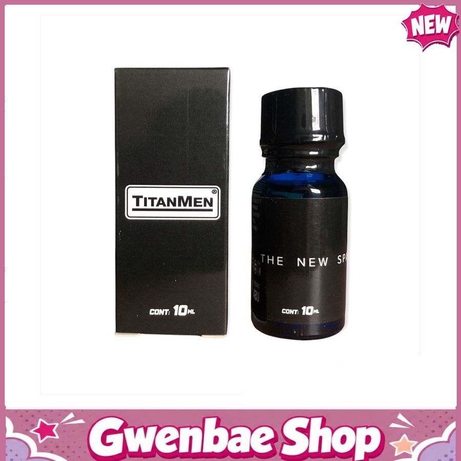 Chai Hít Tăng Khoái Cảm Kích Thích Bao Phê Popper Titanmen cho Top mẫu mới cực mạnh 10ml - Gwenshop Chính Hãng