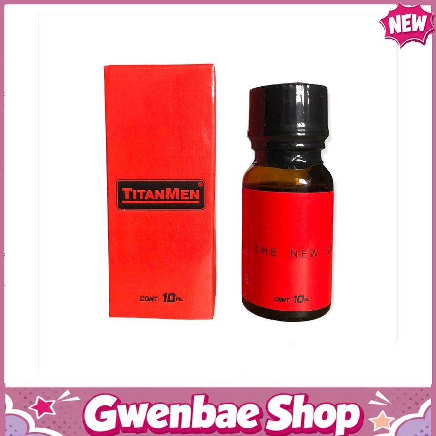 Chai Hít Tăng Khoái Cảm Kích Thích Bao Phê Popper Titanmen for Bot mẫu mới cực mạnh 10ml - Gwenshop Chính Hãng