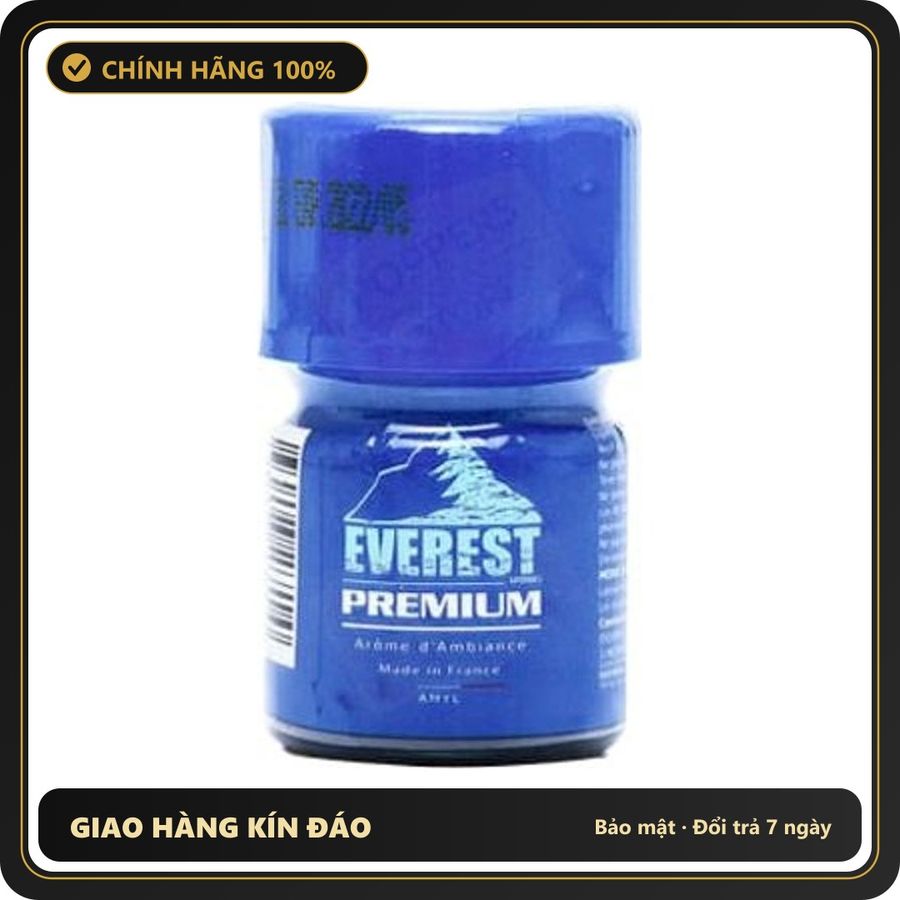 Popper Chính Hãng Tăng Cảm Xúc Cho Cuộc Yêu Popper Everest Premium Ultra Strong 15ml - Snapshop Chính Hãng