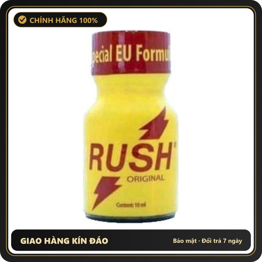 Popper Chính Hãng Tăng Cảm Xúc Cho Cuộc Yêu Popper Rush Original EU Formula 10ml (JJ) - Snapshop Chính Hãng