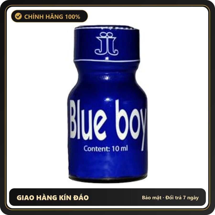 Popper Chính Hãng Tăng Cảm Xúc Cho Cuộc Yêu Popper Blue Boy 10ml (JJ) - Snapshop Chính Hãng