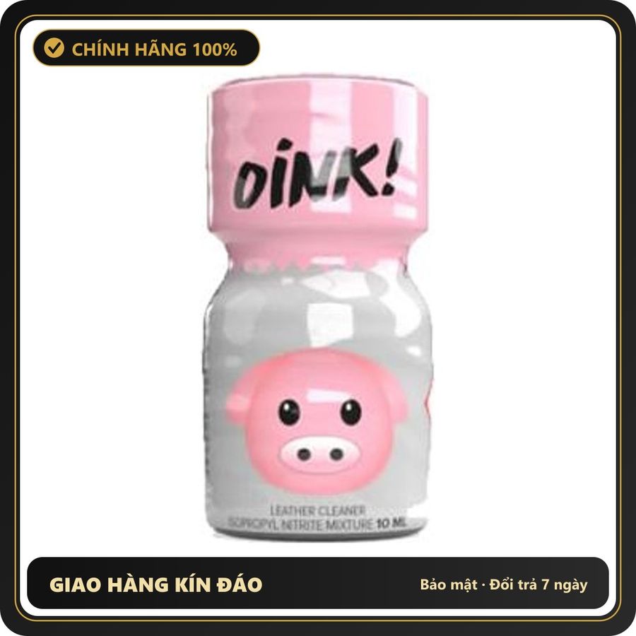 Popper Chính Hãng Tăng Cảm Xúc Cho Cuộc Yêu Popper Oink 10ml - Snapshop Chính Hãng