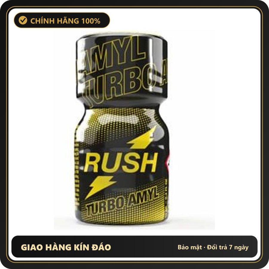 Popper Chính Hãng Tăng Cảm Xúc Cho Cuộc Yêu Popper Rush Turbo Amyl 10ml - Snapshop Chính Hãng