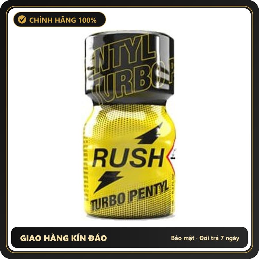 Popper Chính Hãng Tăng Cảm Xúc Cho Cuộc Yêu Popper Rush Turbo Pentyl 10ml - Snapshop Chính Hãng