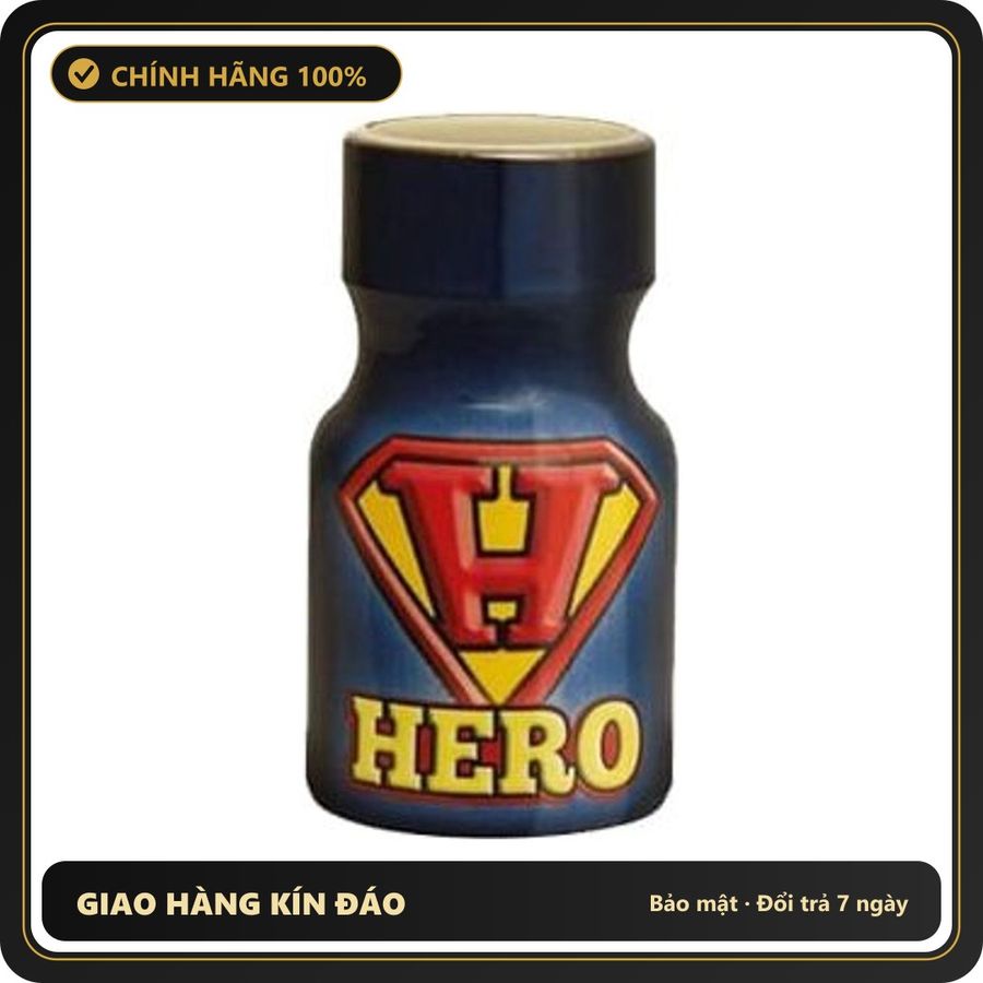 Popper Chính Hãng Tăng Cảm Xúc Cho Cuộc Yêu Popper Hero 10ml - Snapshop Chính Hãng