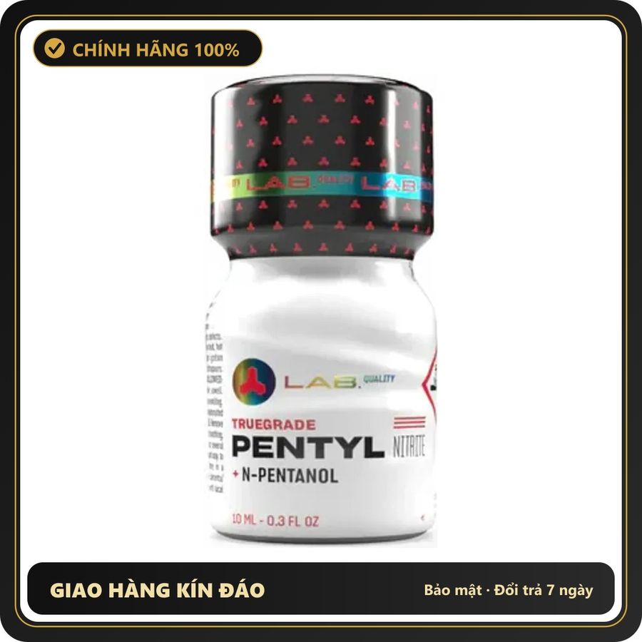 Popper Chính Hãng Tăng Cảm Xúc Cho Cuộc Yêu Popper Lab Quality Pentyl N-Pentanol 10ml - Snapshop Chính Hãng