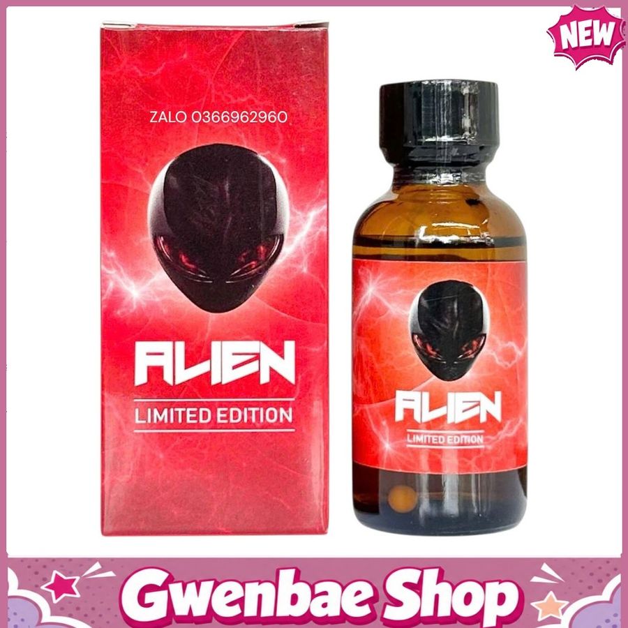 Chai Hít Tăng Khoái Cảm Kích Thích Bao Phê Popper Alien 30ml - Gwenshop Chính Hãng