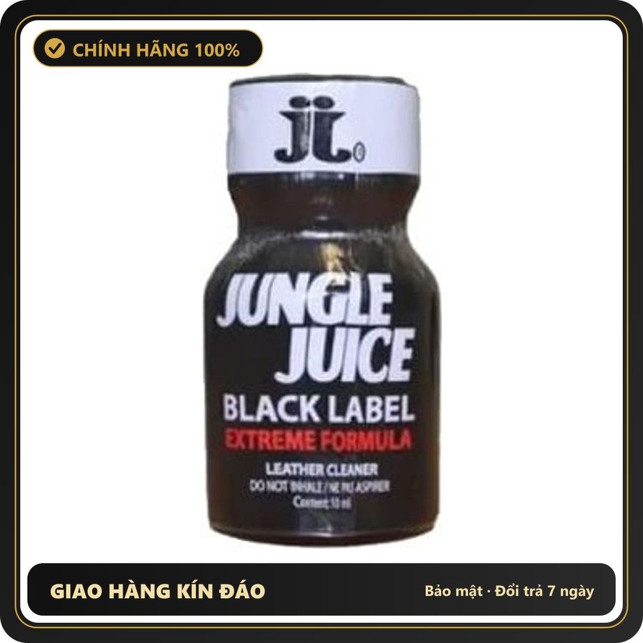 Popper Chính Hãng Tăng Cảm Xúc Cho Cuộc Yêu Popper Jungle Juice Black Label Extreme Formula 10ml (JJ) - Snapshop Chính Hãng