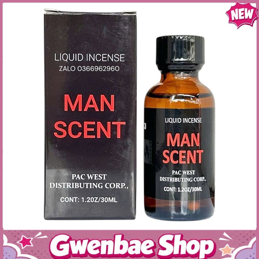 Chai Hít Tăng Khoái Cảm Kích Thích Bao Phê Popper Man scent 30ml nội địa cao cấp - Gwenshop Chính Hãng