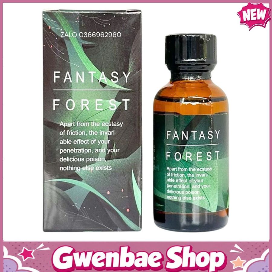 Chai Hít Cực Mạnh Lên Đỉnh Nhanh Popper Fantasy Forest 30ml Hàng Chuẩn - Gwenshop Chính Hãng