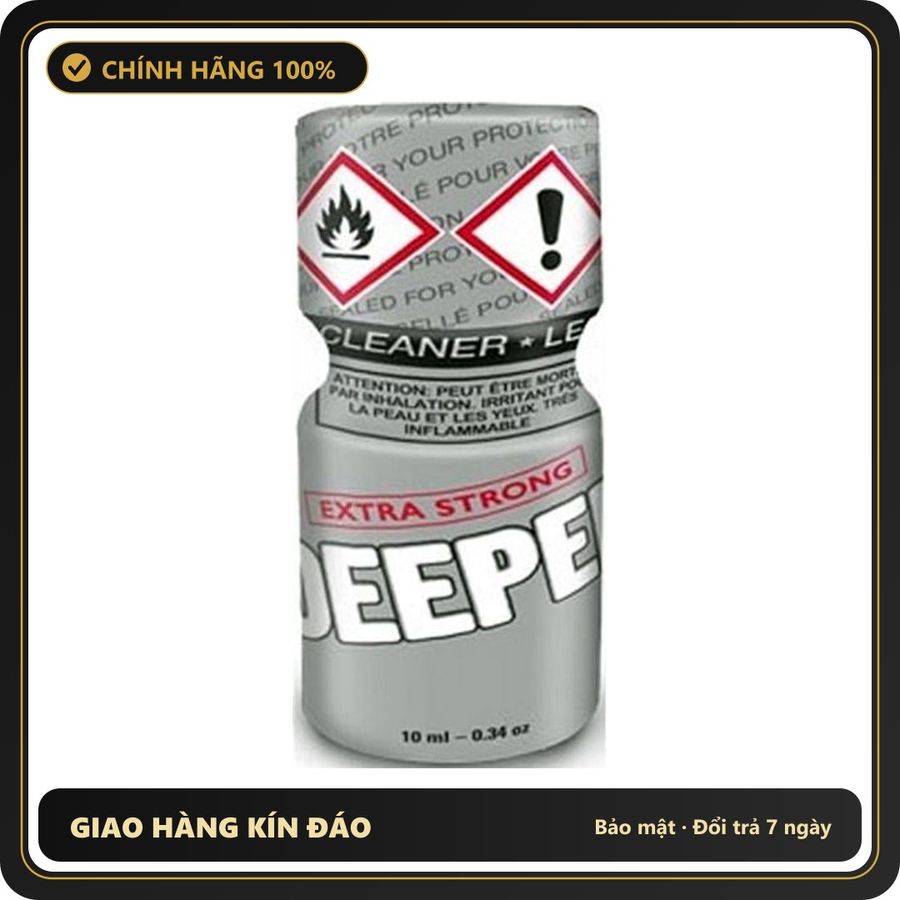 Popper Chính Hãng Tăng Cảm Xúc Cho Cuộc Yêu Popper Deeper Extra Strong 10ml - Snapshop Chính Hãng