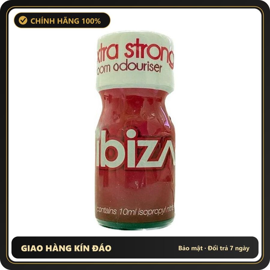 Popper Chính Hãng Tăng Cảm Xúc Cho Cuộc Yêu Popper Ibiza Extra Strong 10ml - Snapshop Chính Hãng