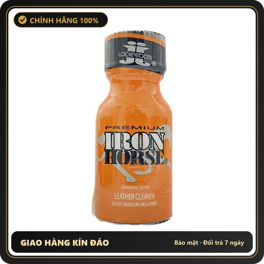 Popper Chính Hãng Tăng Cảm Xúc Cho Cuộc Yêu Popper Iron Horse 15ml (JJ) - Snapshop Chính Hãng