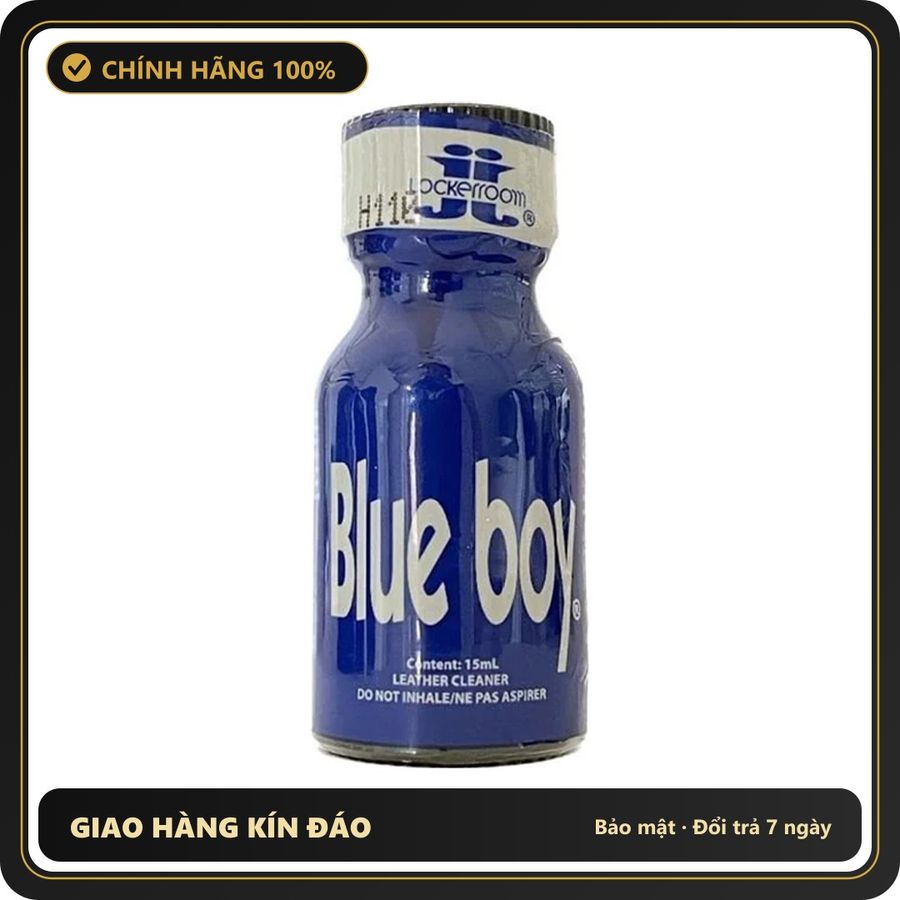 Popper Chính Hãng Tăng Cảm Xúc Cho Cuộc Yêu Popper Blue Boy 15ml (JJ) - Snapshop Chính Hãng